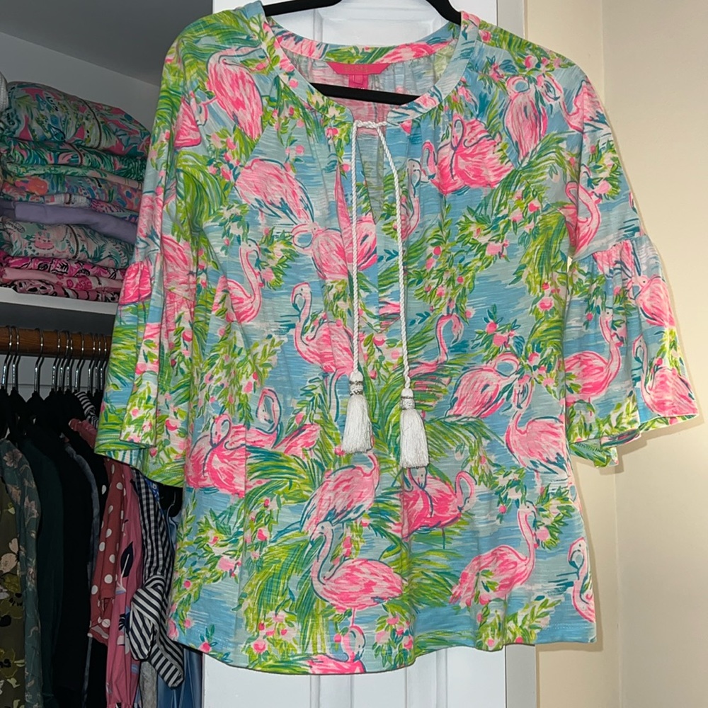 Lilly Pulitzer Del Lago Tunic top in Floridita